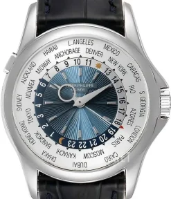 Complicated World Time Blå/Läder Ø39.5 mm