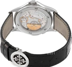 Complicated World Time Silverfärgad/Läder Ø39.5 mm