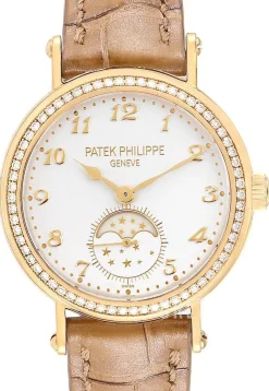 Complications Silverfärgad/Läder Ø33 mm