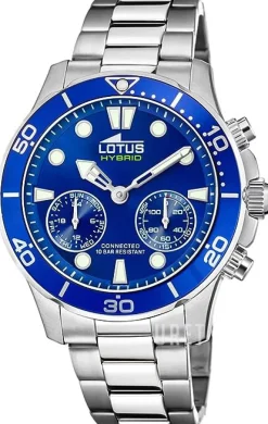 Connected Blå/Stål Ø44.5 mm