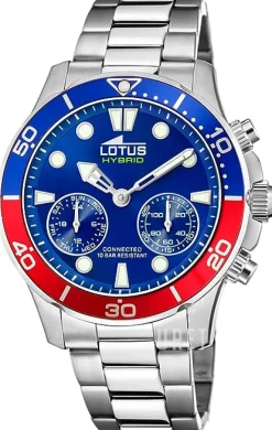 Connected Blå/Stål Ø44.5 mm