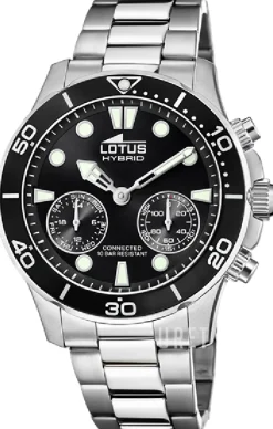 Connected Svart/Stål Ø44.5 mm