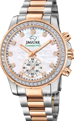 Connected Vit/Roséguldstonat stål Ø36.5 mm