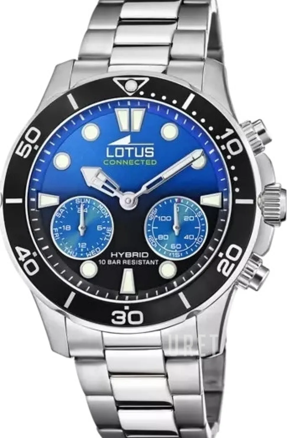 Conntected Blå/Stål Ø44.5 mm