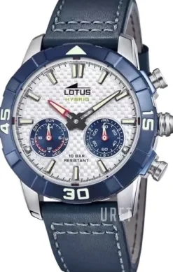 Conntected Silverfärgad/Läder Ø45 mm