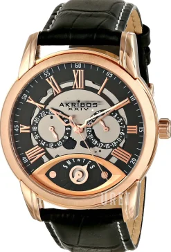 Conqueror Grå/Läder Ø42 mm