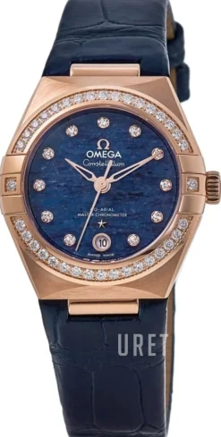 Constellation Chronometer Blå/Läder Ø29 mm