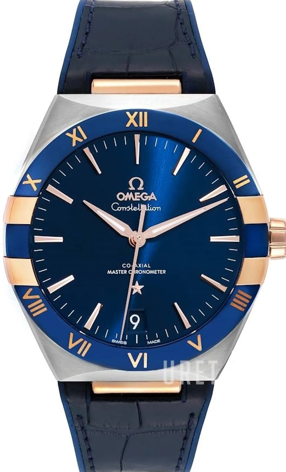 Constellation Co-Axial 41 Mm Blå/Gummi Ø41 mm