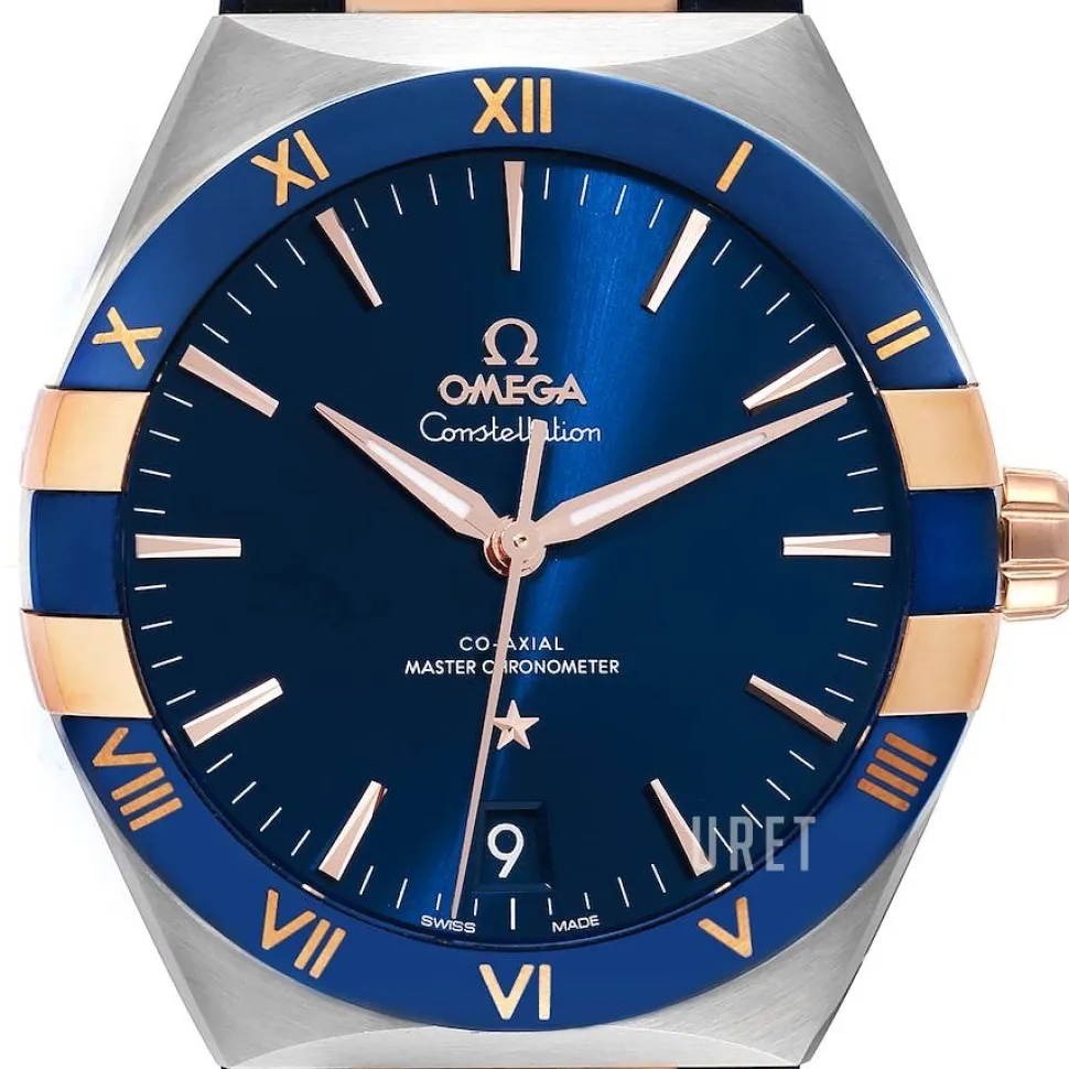 Constellation Co-Axial 41 Mm Blå/Gummi Ø41 mm