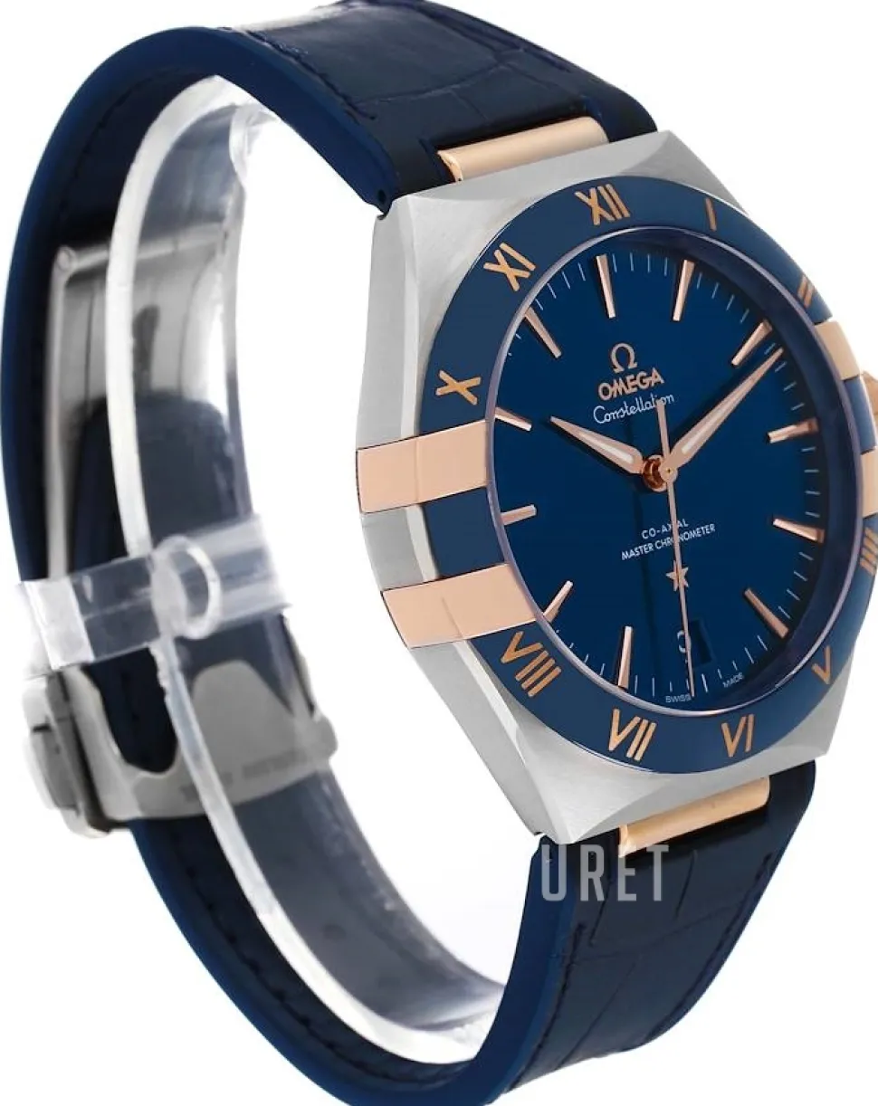 Constellation Co-Axial 41 Mm Blå/Gummi Ø41 mm