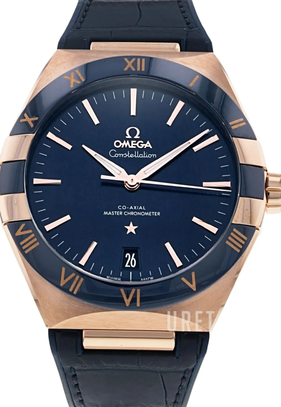 Constellation Co-Axial 41 Mm Blå/Gummi Ø41 mm