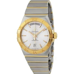 Constellation Co-Axial Day-Date 38mm Silverfärgad/Stål Ø38 mm