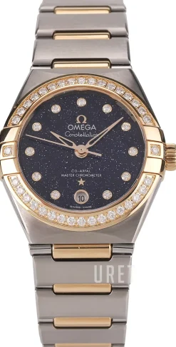 Constellation Co-Axial 29Mm Blå/18 karat gult guld Ø29 mm