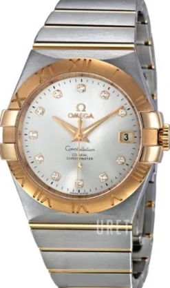 Constellation Co-Axial 35mm Silverfärgad/18 karat roséguld Ø35 mm