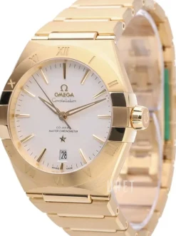 Constellation Co-Axial 39Mm Silverfärgad/18 karat gult guld Ø39 mm