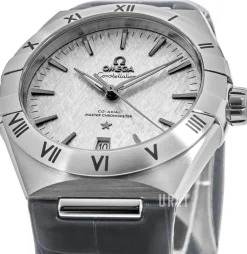 Constellation Co-Axial 39Mm Grå/Läder Ø39 mm