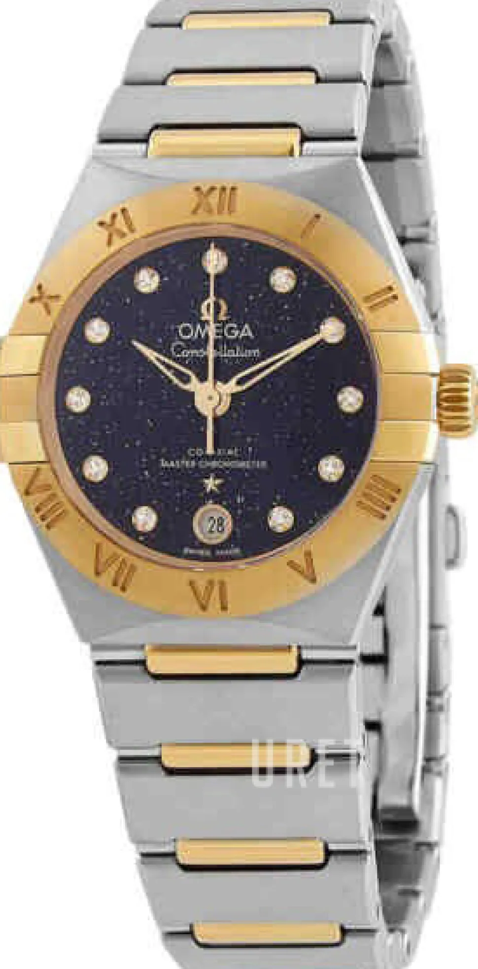 Constellation Co-Axial 29Mm Blå/18 karat gult guld Ø29 mm