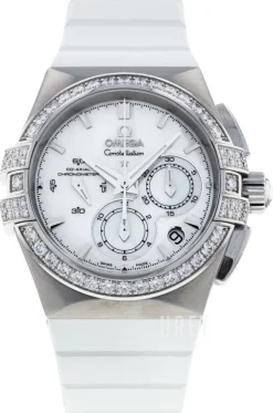 Constellation Double Eagle Chrono Vit/Gummi Ø35 mm