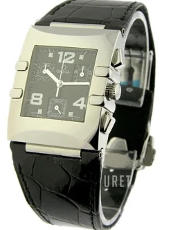 Constellation Svart/Läder 34x28 mm