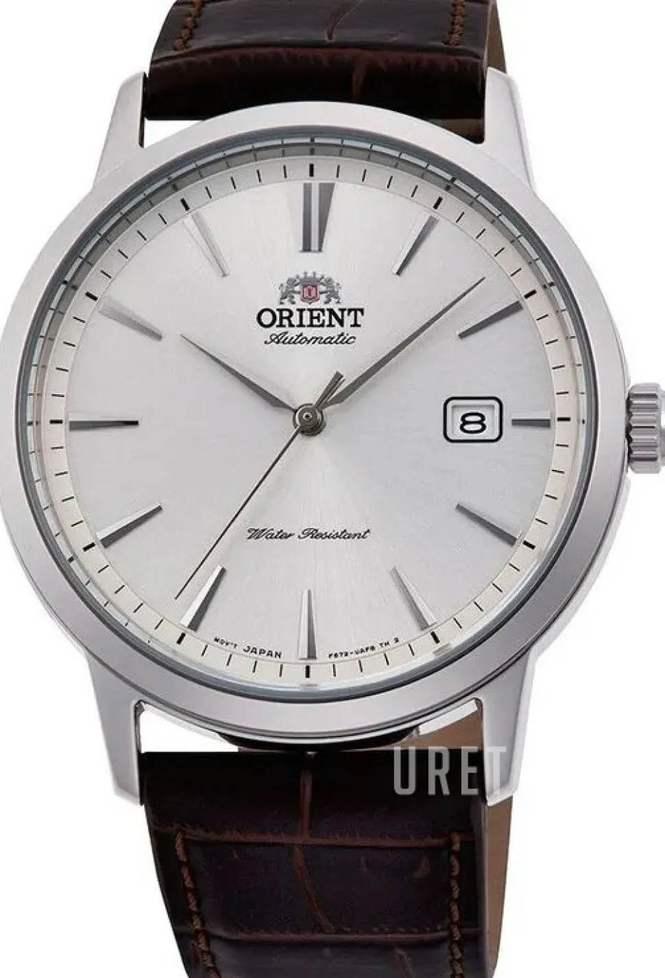 Contemporary Silverfärgad/Läder Ø41.6 mm