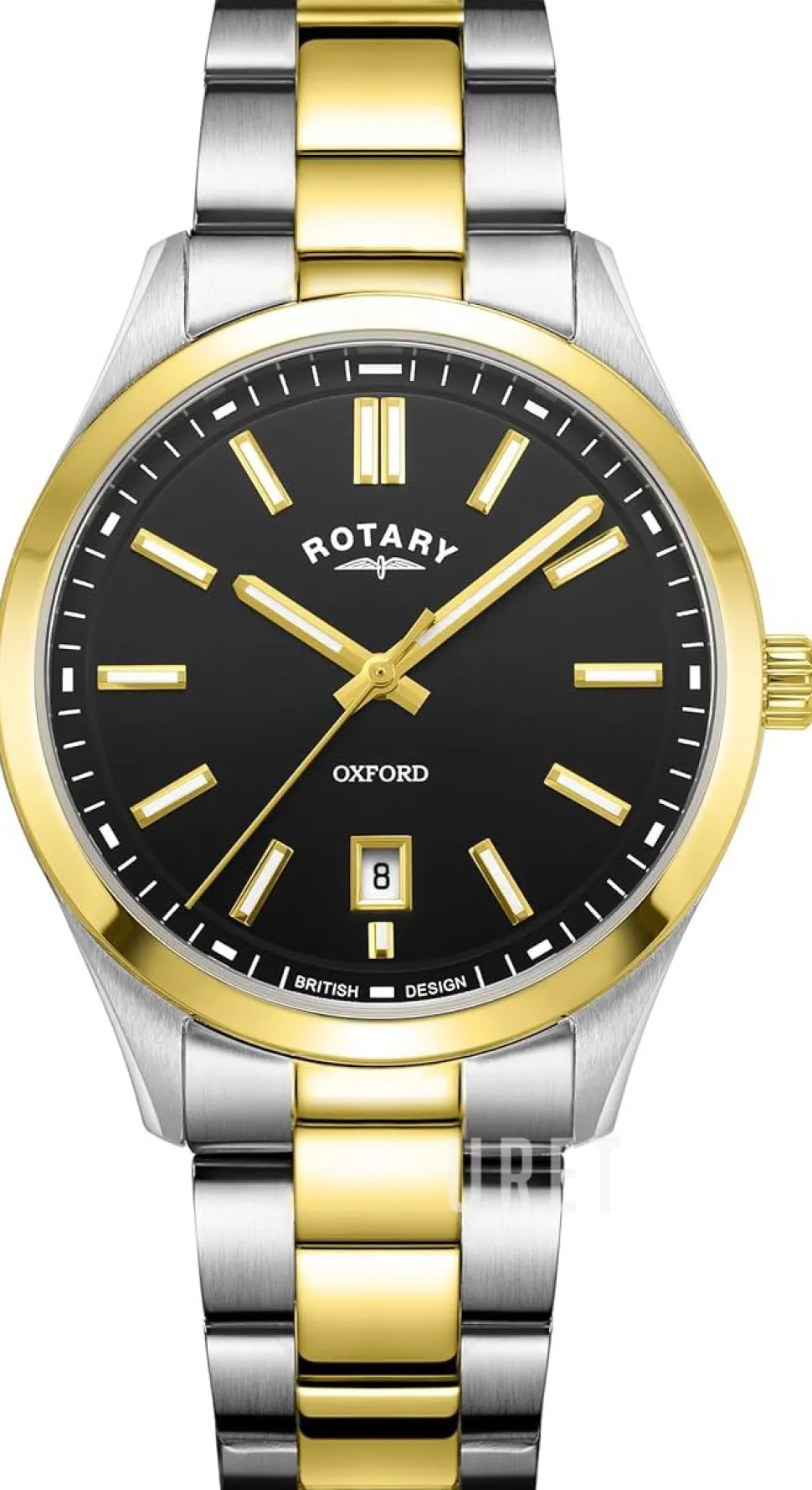 Contemporary Svart/Gulguldtonat stål Ø40 mm