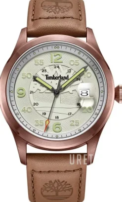 Cornwall Beige/Läder Ø42 mm