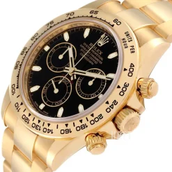 Cosmograph Daytona Svart/18 karat gult guld Ø40 mm