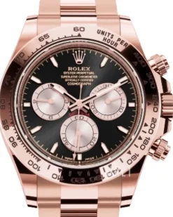 Cosmograph Daytona Svart/18 karat roséguld Ø40 mm