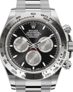 Cosmograph Daytona Svart/18 karat vitt guld Ø40 mm