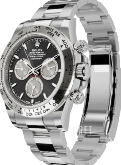 Cosmograph Daytona Svart/18 karat vitt guld Ø40 mm