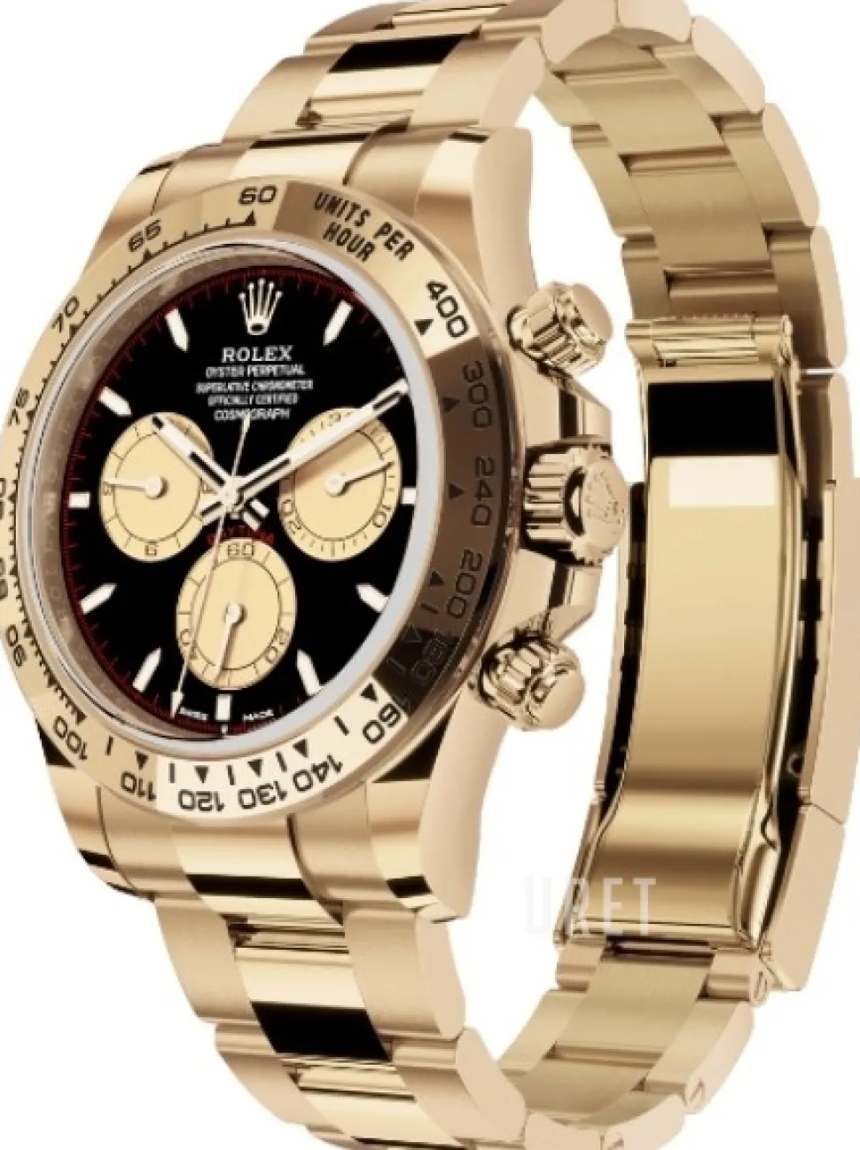 Cosmograph Daytona Svart/18 karat gult guld Ø40 mm