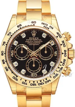 Cosmograph Daytona Svart/18 karat gult guld Ø40 mm