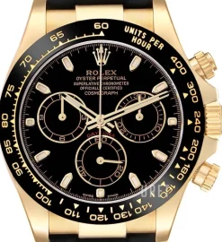 Cosmograph Daytona Svart/Gummi Ø40 mm