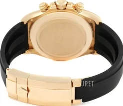 Cosmograph Daytona Svart/Gummi Ø40 mm