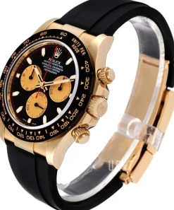 Cosmograph Daytona Svart/Gummi Ø40 mm