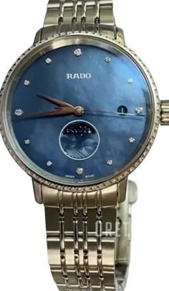 Coupole Blå/Stål Ø34 mm