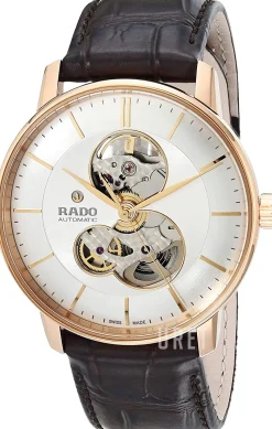 Coupole Silverfärgad/Läder Ø41 mm