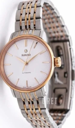 Coupole Vit/Roséguldstonat stål Ø32 mm