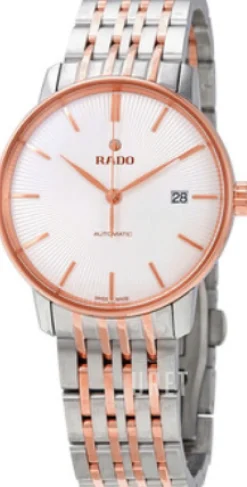 Coupole Vit/Roséguldstonat stål Ø38 mm