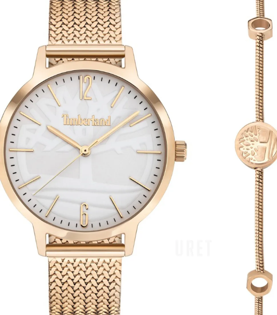 Cranmore Vit/Roséguldstonat stål Ø38 mm