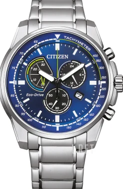 Crono Blå/Stål Ø44 mm