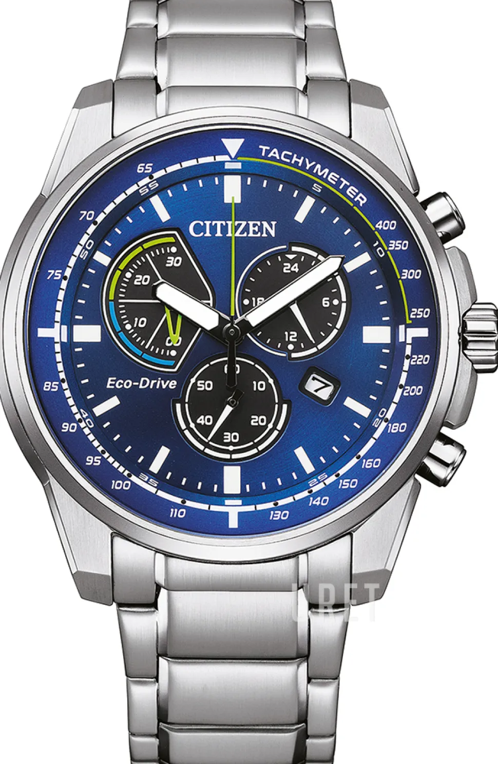 Crono Blå/Stål Ø44 mm