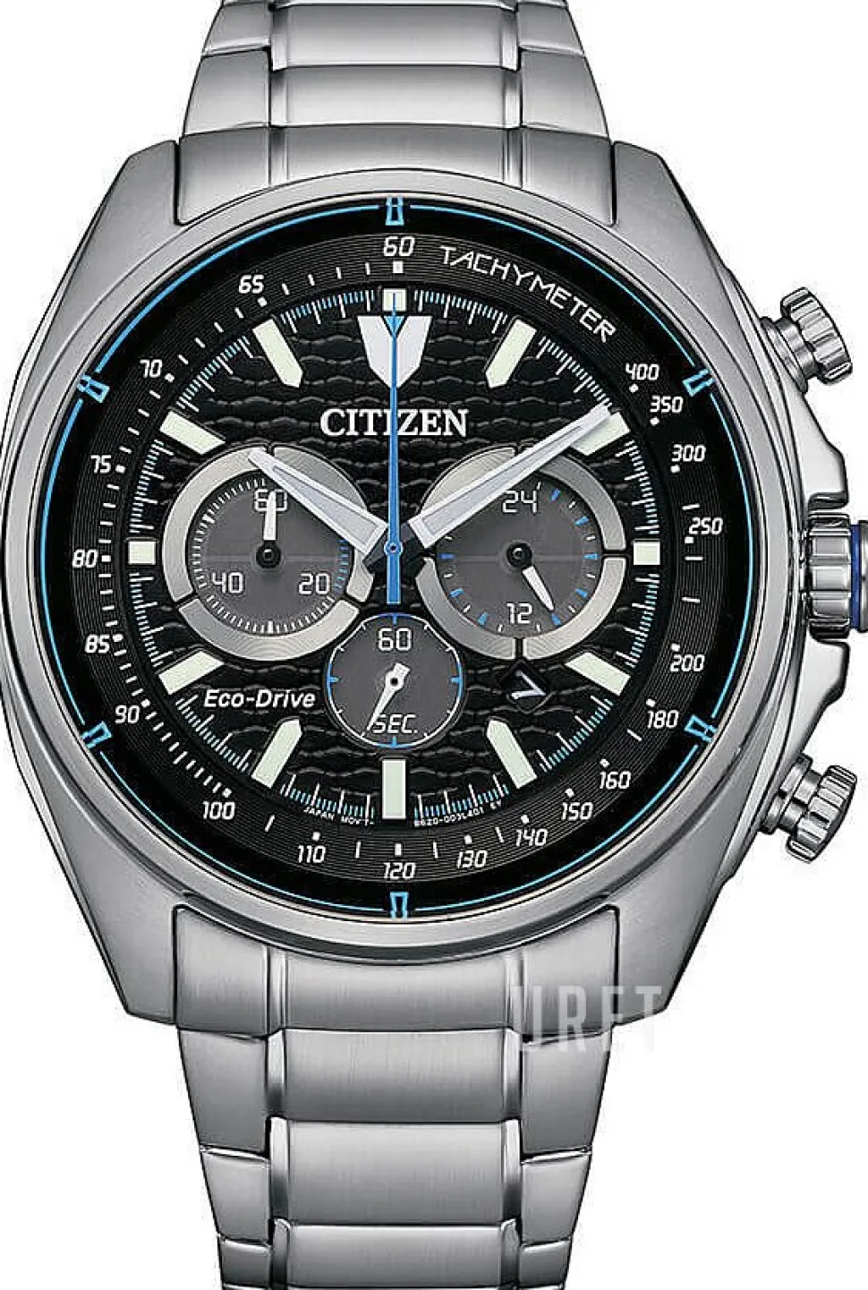 Crono Svart/Stål Ø44 mm