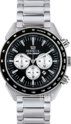 Cruiser Svart/Stål Ø44 mm