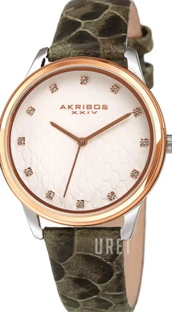 Crystal Vit/Läder Ø35 mm