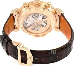 Da Vinci Vit/Läder Ø44 mm