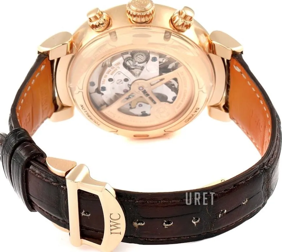 Da Vinci Vit/Läder Ø44 mm