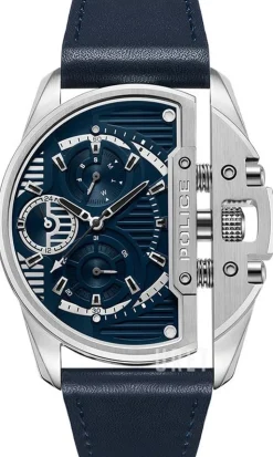 Daintree Blå/Läder Ø48 mm