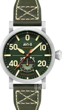 Dambuster Grön/Läder Ø43 mm