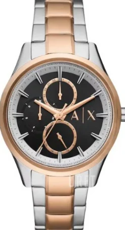 Dante Svart/Roséguldstonat stål Ø42 mm